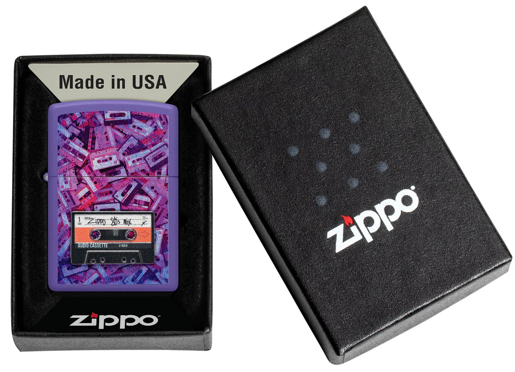 Zippo Cassette Tape Design
