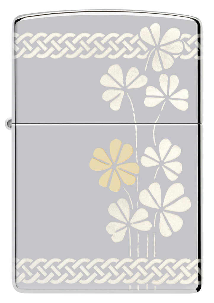 Clover Design Zippo