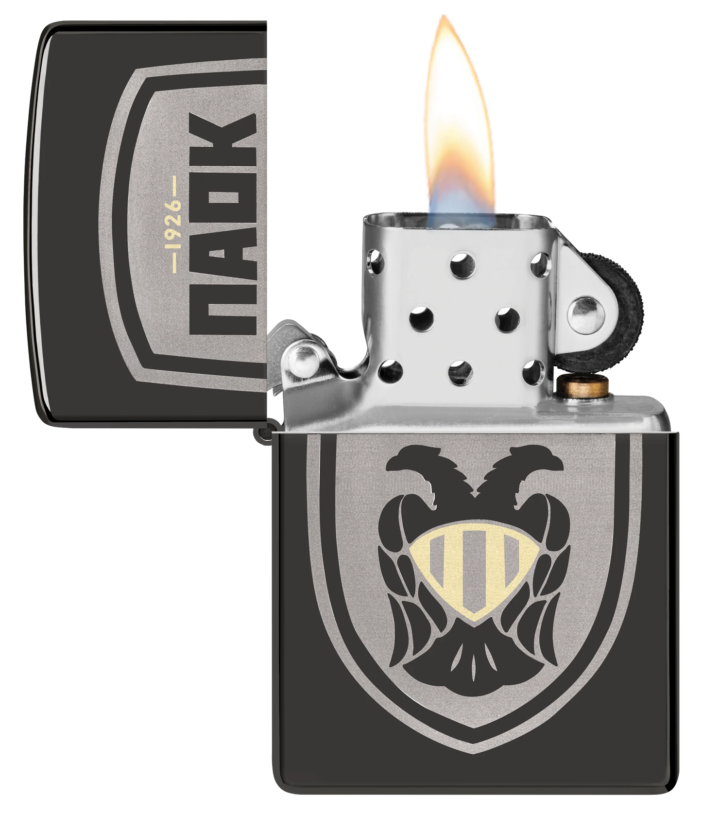 PAOK Shield Zippo