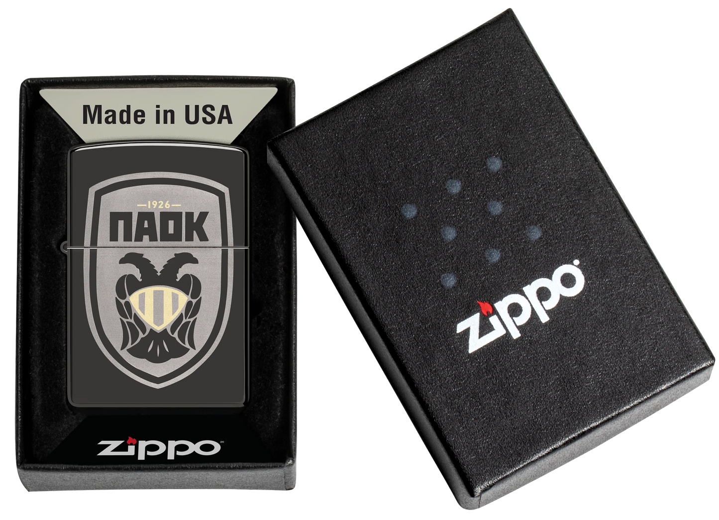 PAOK Shield Zippo