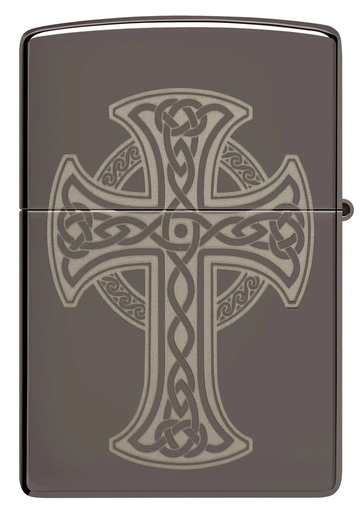 Celtic Cross Design Zippo