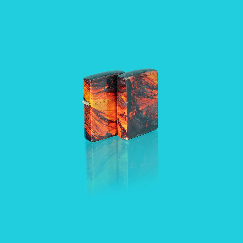 Lava Flow Design Zippo