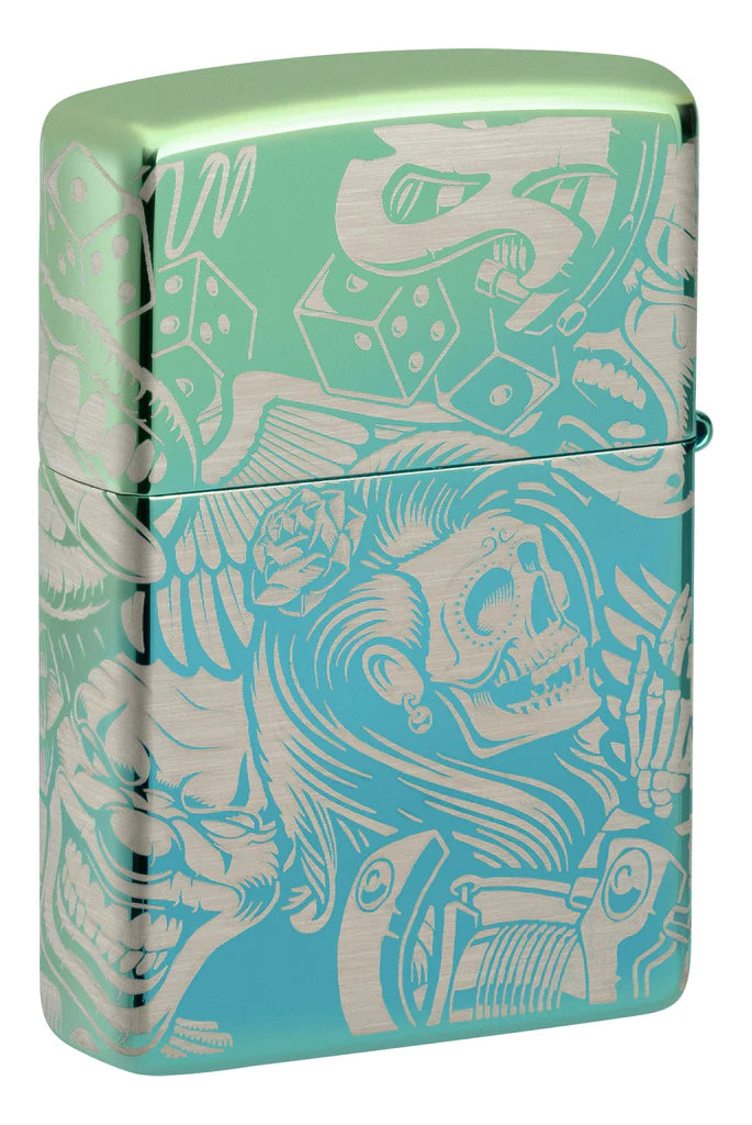 Tattoo Theme Design Zippo
