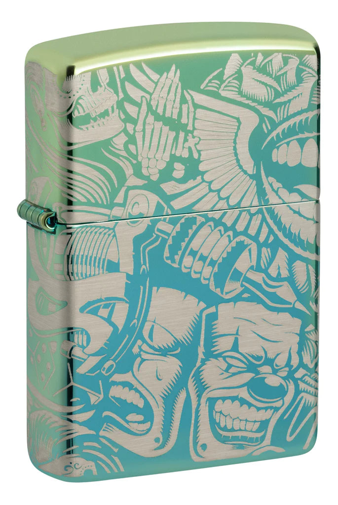 Tattoo Theme Design Zippo
