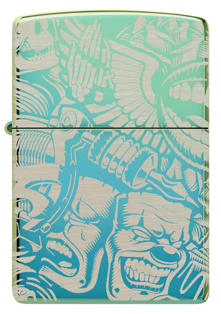 Tattoo Theme Design Zippo