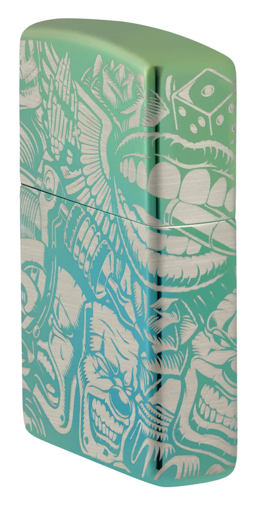 Tattoo Theme Design Zippo