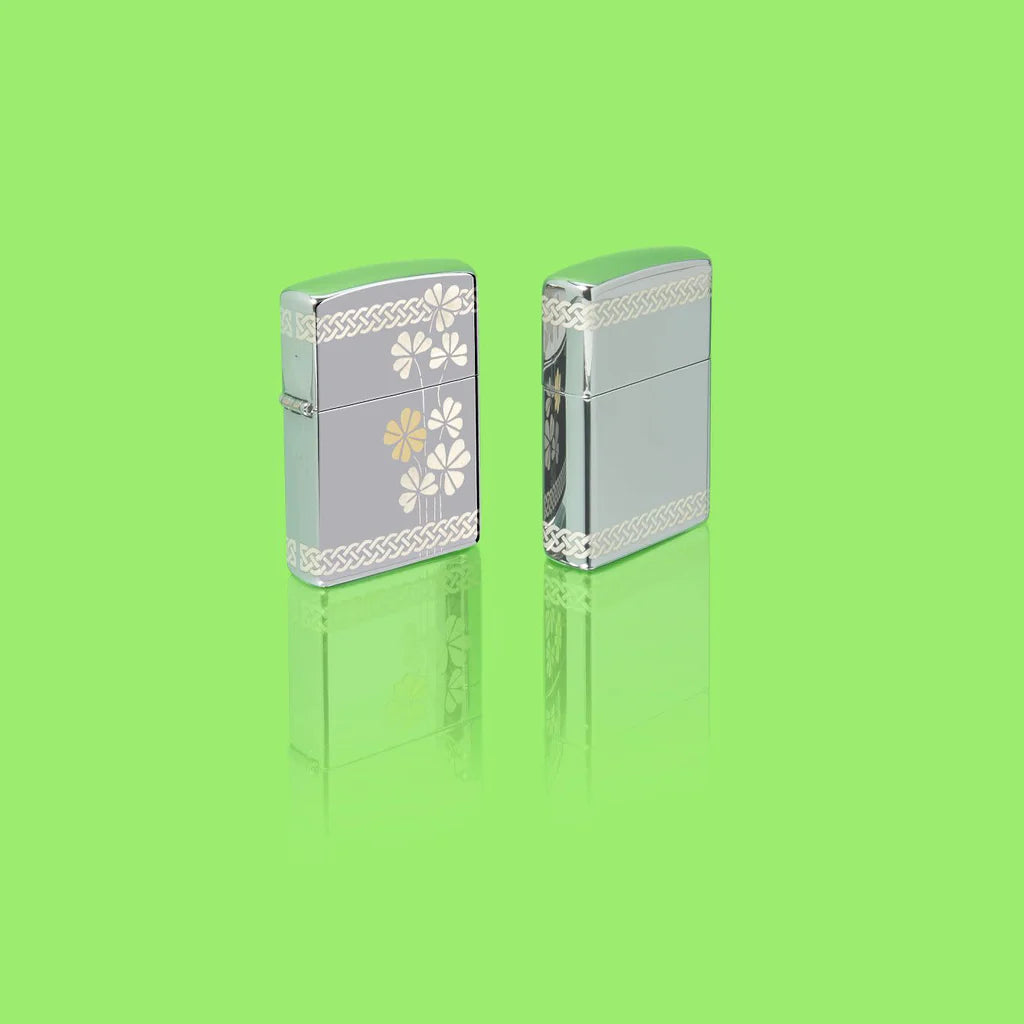 Clover Design Zippo