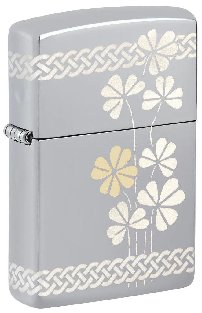 Clover Design Zippo