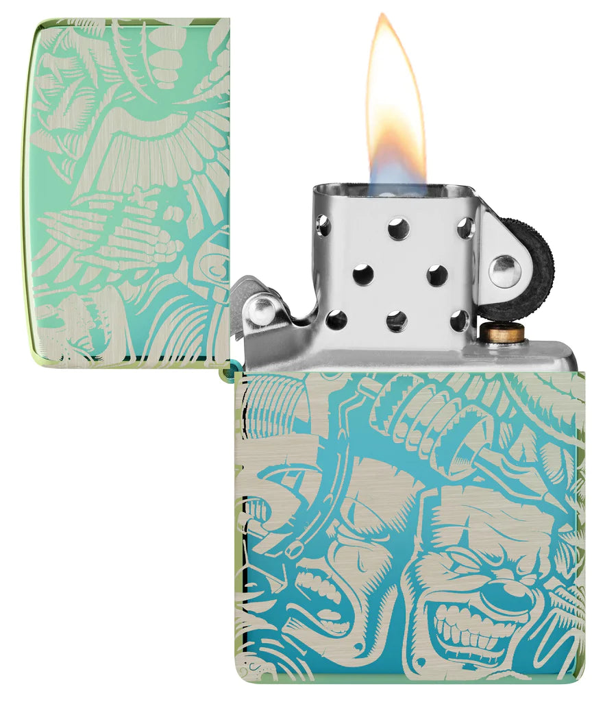 Tattoo Theme Design Zippo