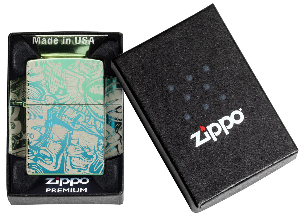 Tattoo Theme Design Zippo
