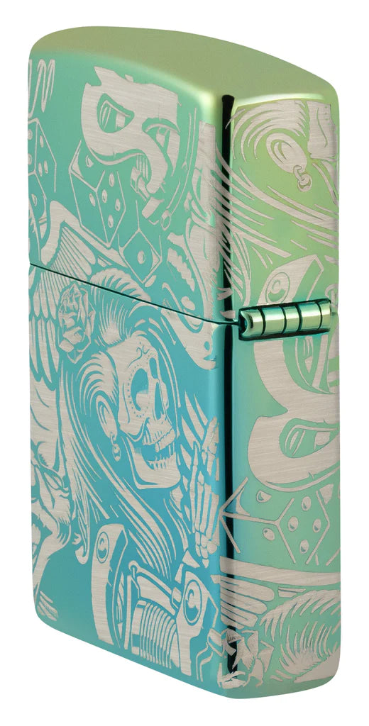 Tattoo Theme Design Zippo