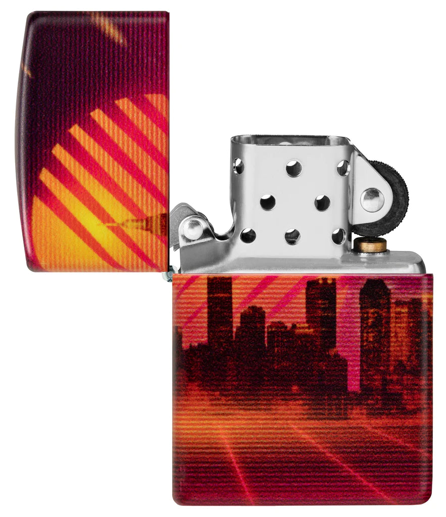 Cyber City Design Zippo