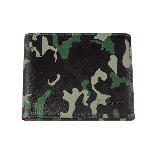 Creditcard Wallet Camo Green Zippo