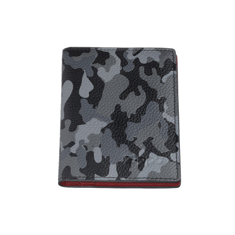 Creditcard Wallet camo gray Zippo