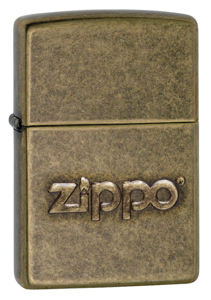 28994, Antique Brass Lighter with Zippo Stamping