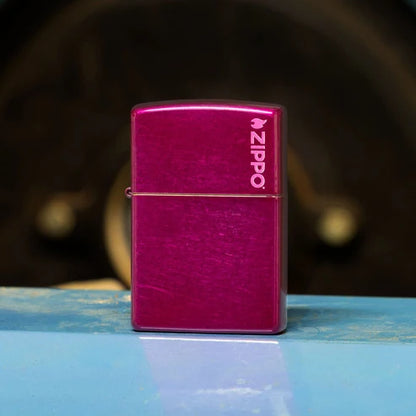 Classic Candy Raspberry Zippo Logo