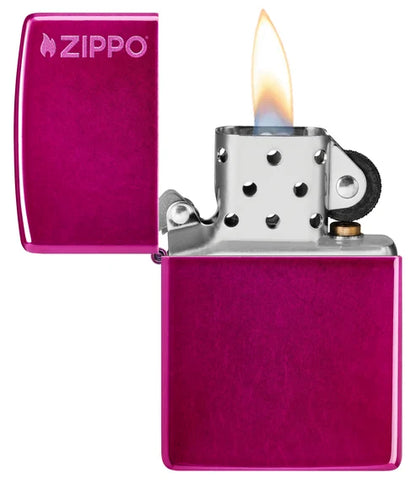 Classic Candy Raspberry Zippo Logo