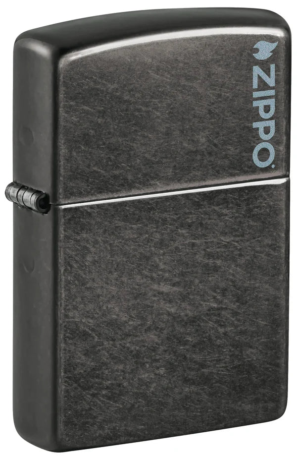 Classic Gray Zippo Logo
