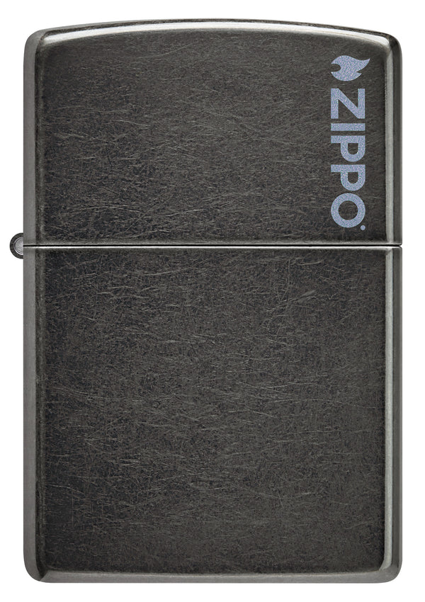 Classic Gray Zippo Logo