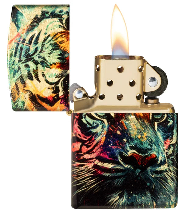 Painted Tiger Design
