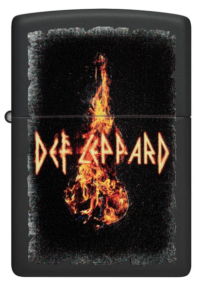 Def Leppard Burning Violin Design