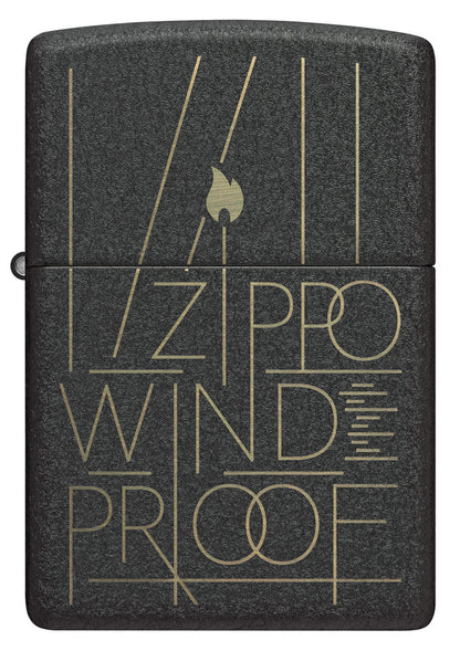 Line Art Zippo Design