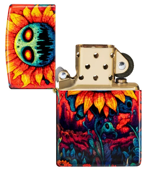 Spooky Sunflower Design