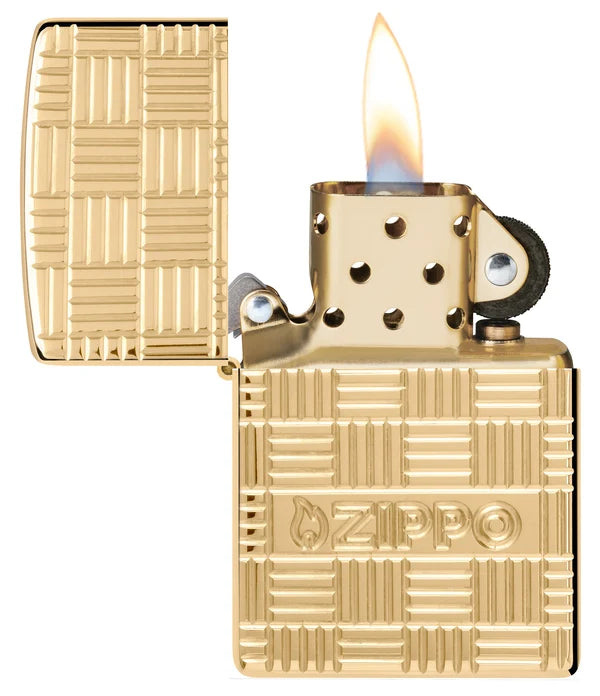 Armor ® Deep Carve Zippo Design