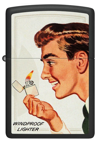 Vintage Ad Lighter Set
