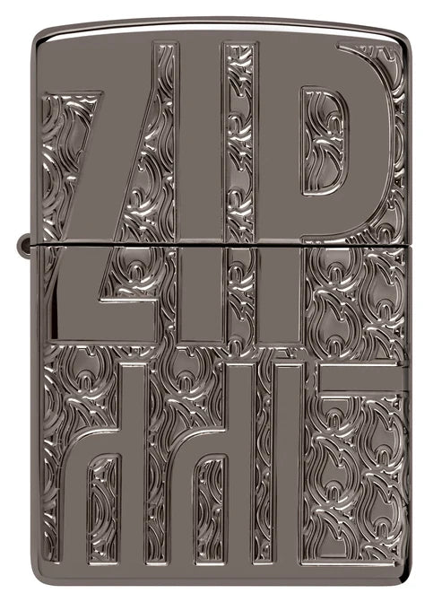 Reverse Carve Zippo Design