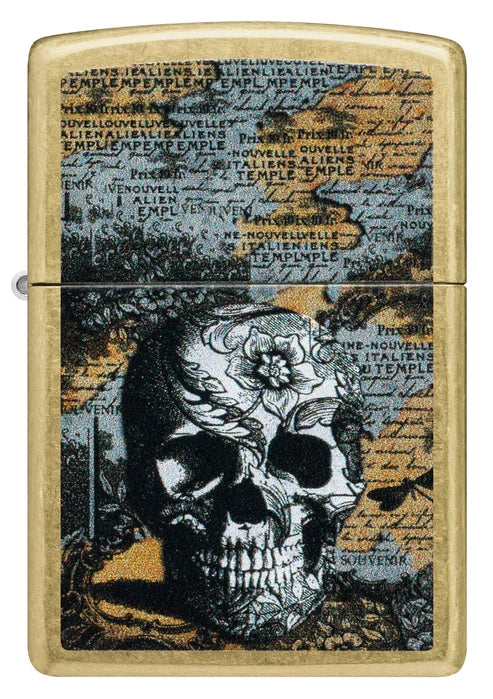 Floral Skull Design
