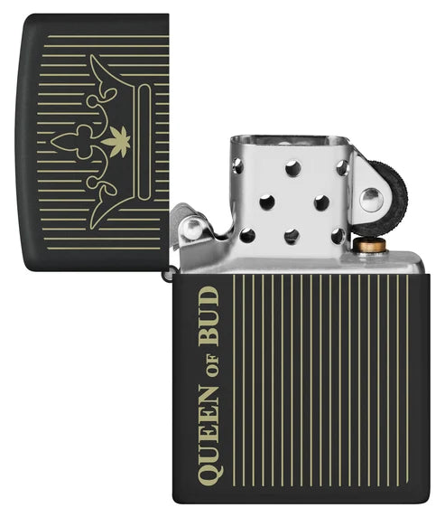 Queen of Bud Pinstripes Design