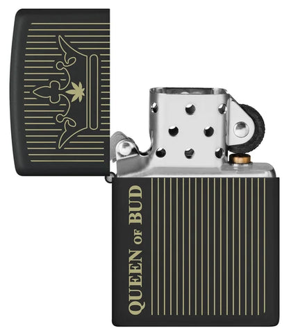 Queen of Bud Pinstripes Design