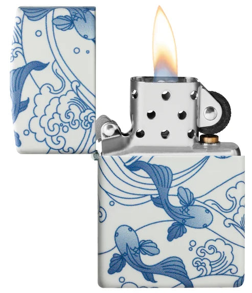 Porcelain Koi Design
