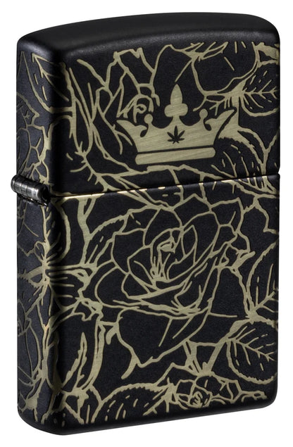 Queen of Bud Dark Roses Design