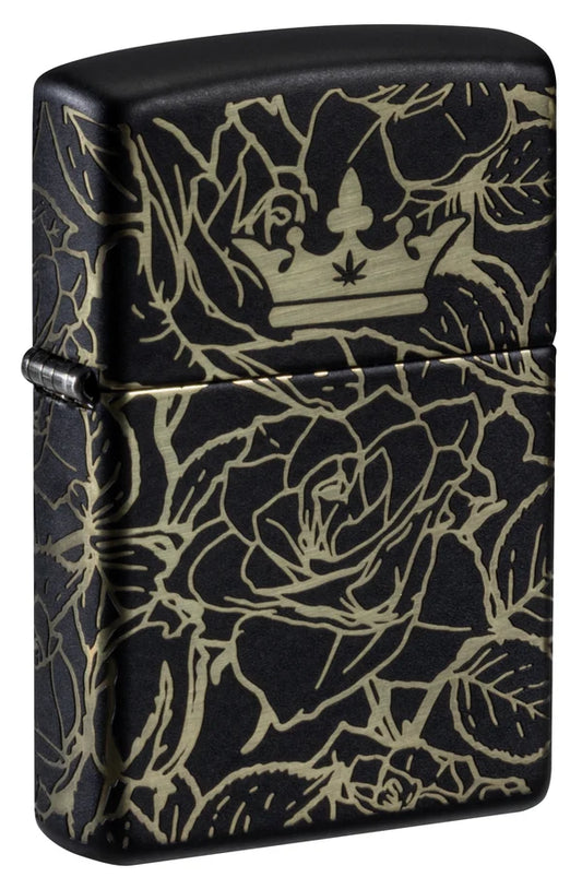 Queen of Bud Dark Roses Design