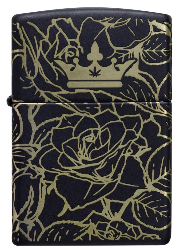 Queen of Bud Dark Roses Design