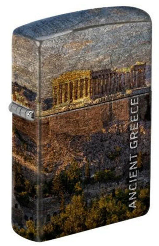 Parthenon Temple Design Zippo