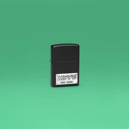 Zippo License Plate