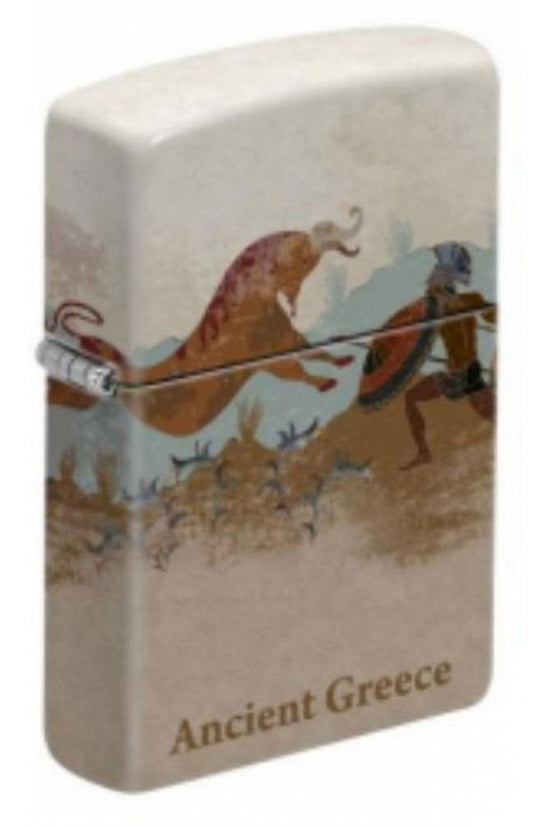 Ancient Greece Scene Design Zippo