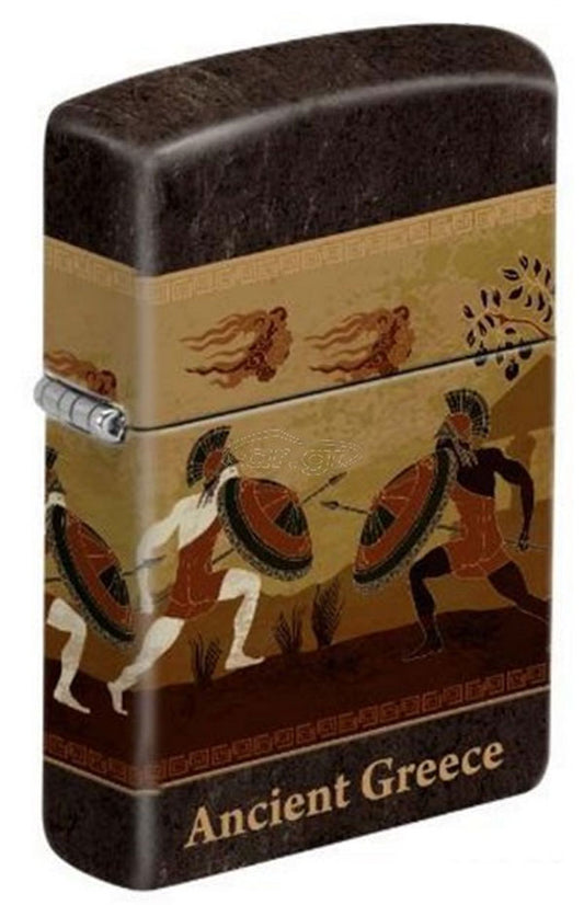 Ancient Greece Battle Field Design Zippo
