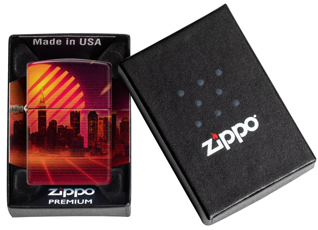 Cyber City Design Zippo