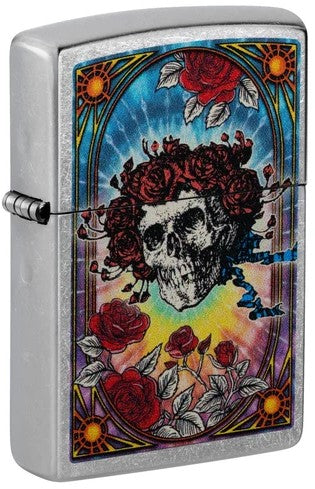 Grateful Dead Skull and Roses Design