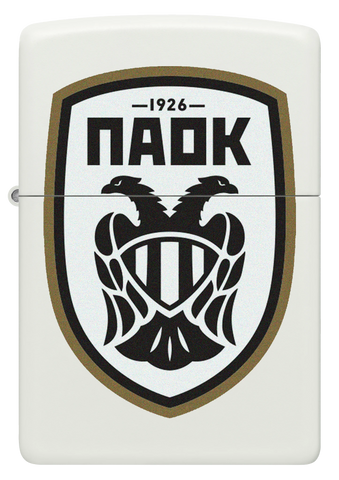 PAOK Black Logo Zippo