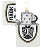 PAOK Black Logo Zippo