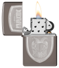 PAOK Sheild Laser Zippo