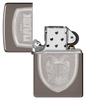 PAOK Sheild Laser Zippo