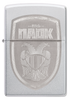 PAOK Sheild Laser Zippo