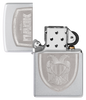 PAOK Sheild Laser Zippo