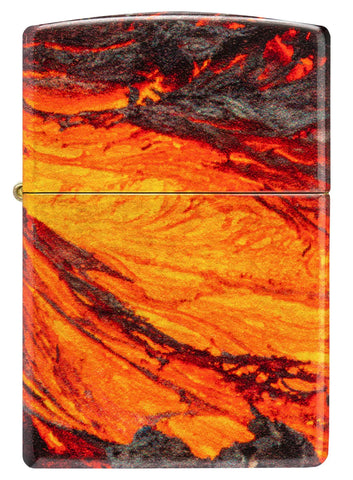 Lava Flow Design Zippo